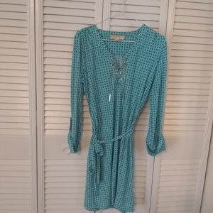 3/4 sleeve knee length or shorter dress